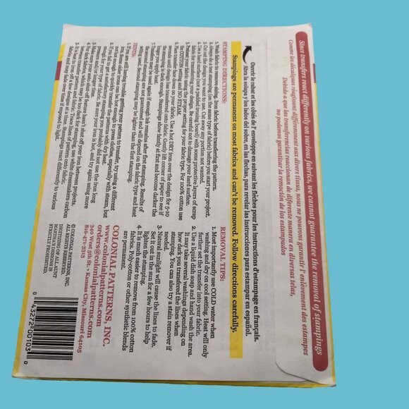 Aunt Marthas Iron-On Transfers Shaggy Maggie 3987 Colonial Patterns Raggedy Ann - Picture 3 of 4